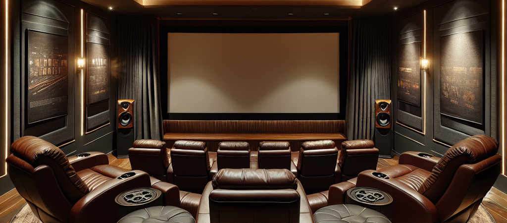 Creating a Perfect Lighting Ambiance for Home Theaters